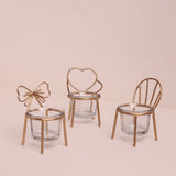  Candle Whimsical Chairs Tealight Holders - Set of 3 - Whimsical Chairs Tealight Holders - Set of 3 - The Wishing Chair 
