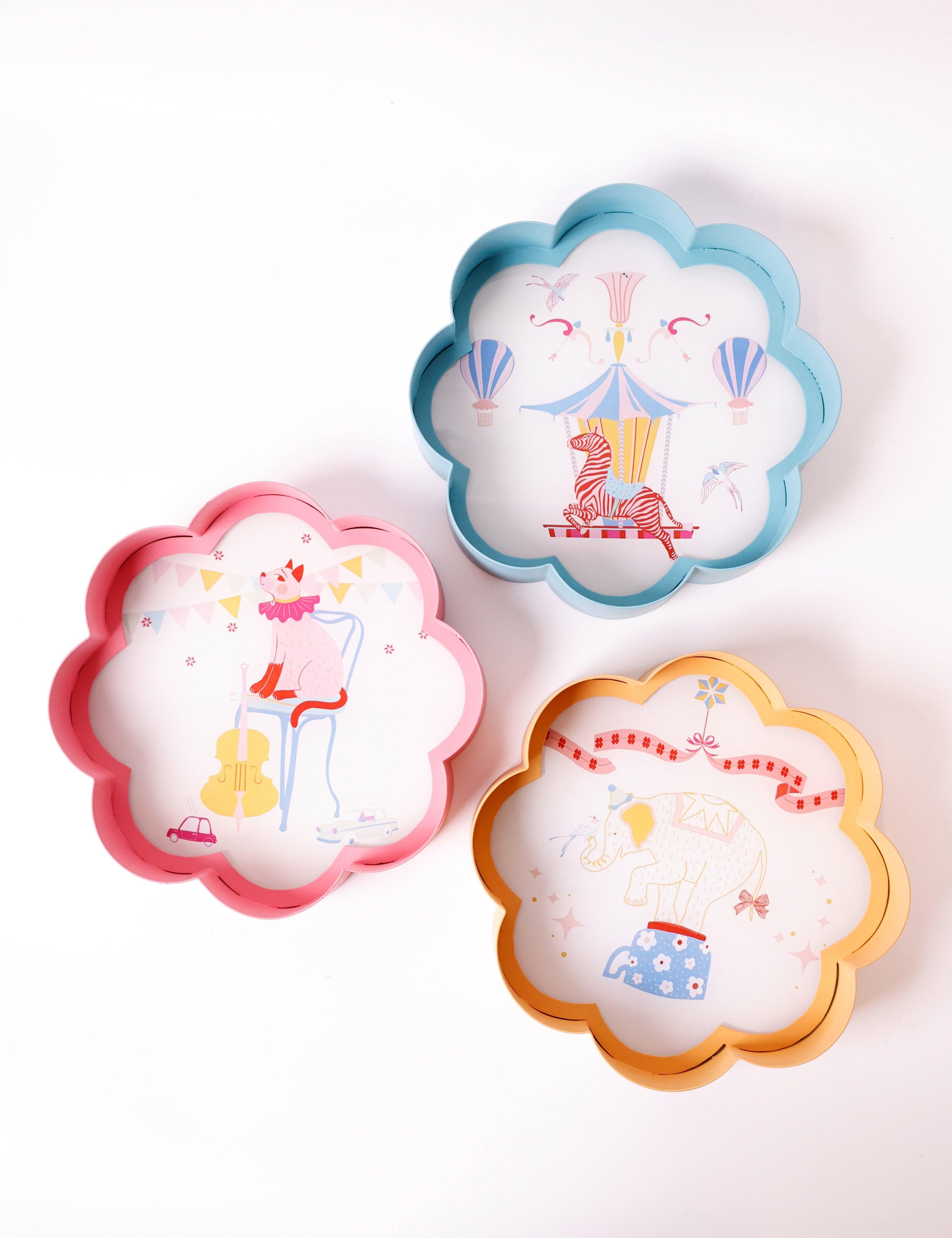 Carnival Animals Wall Art For Kids Room | The Wishing Chair