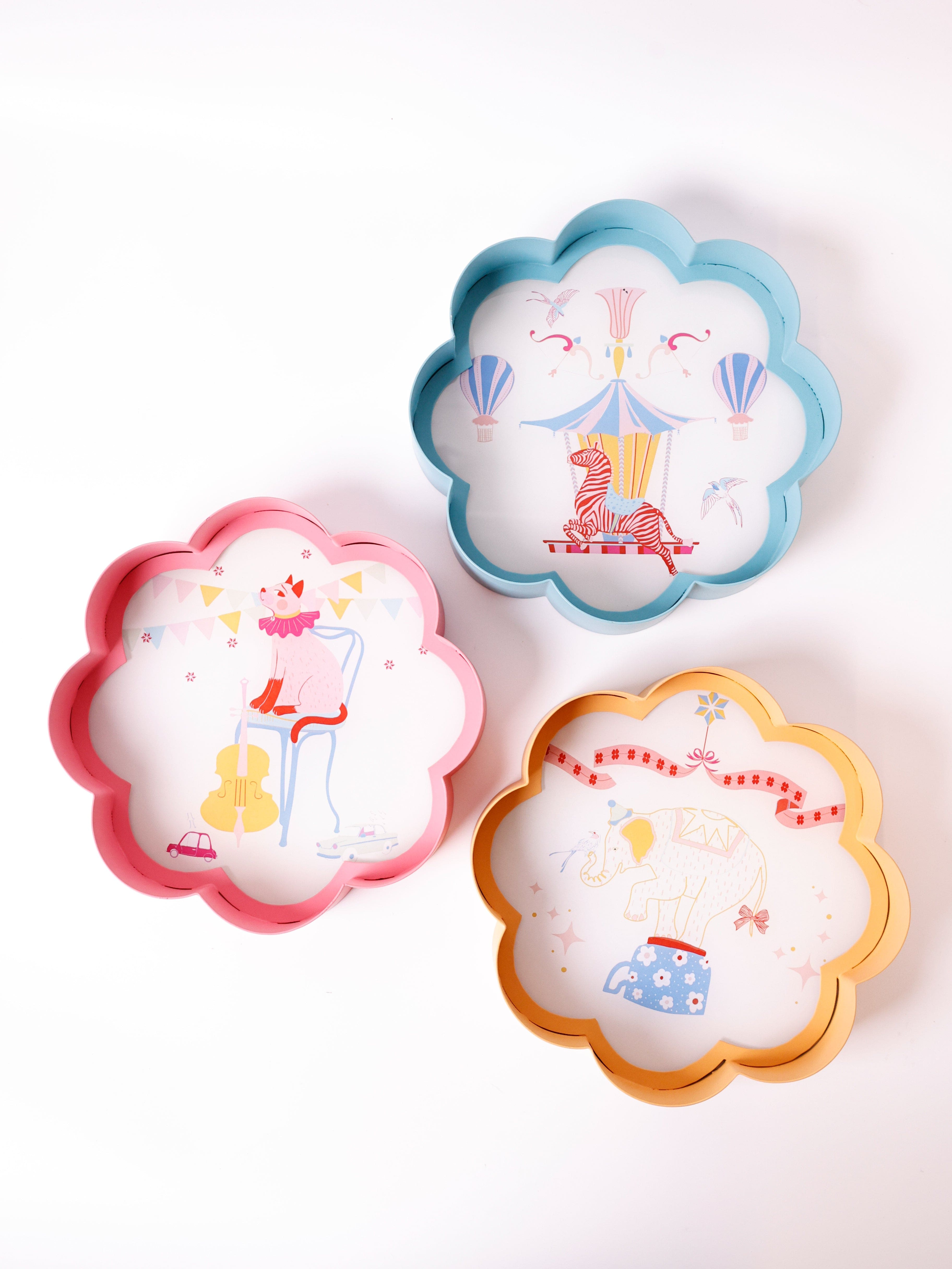 Carnival Animals Wall Art For Kids Room | The Wishing Chair