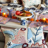Cephir Embroidered Cushion Cover- 14X20