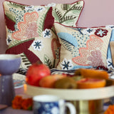 Cephir Embroidered Cushion Cover-18" x 18"