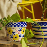 Checkered Planter