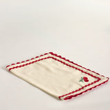 Cherry Crush Embroidered Placemats - Set of 6 | The Wishing Chair