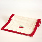 Cherry Crush Embroidered Runner | The Wishing Chair