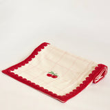 Cherry Crush Embroidered Runner | The Wishing Chair