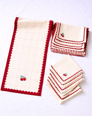 Cherry Crush Table Linen Set