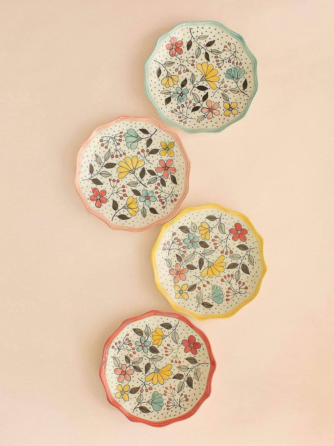 Chloe Dessert Plates- Set Of 4