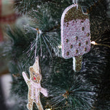 Christmas It's Pink Christmas Ornaments - Set of 2