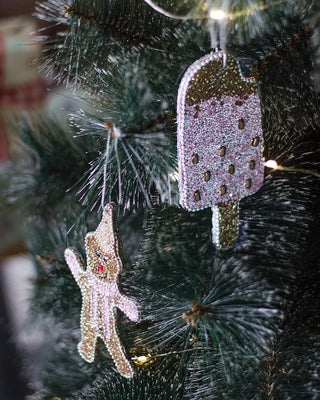 Christmas It's Pink Christmas Ornaments - Set of 2