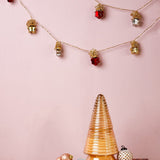  Christmas Tree Stars Glass Ornaments Beaded Garland - Tree Stars Glass Ornaments Beaded Garland - The Wishing Chair 