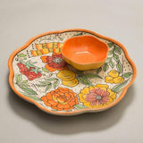 Citrus Garden Chip & Dip Set