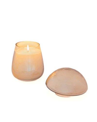 Cookie Soy Wax Glass Candle with Lid