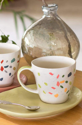 Cozy Morning Mug Set - Spring Green