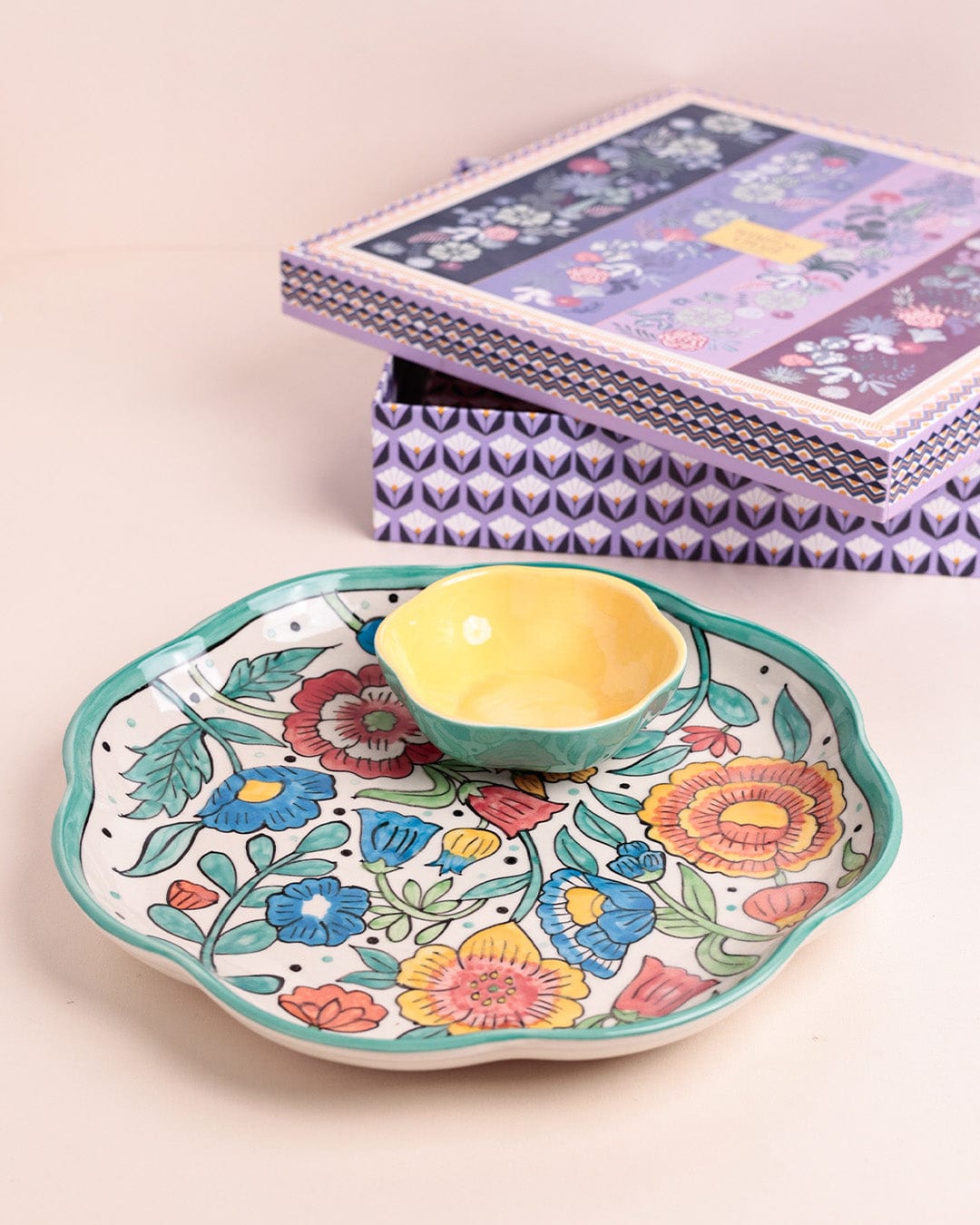 curated gift boxes Kelly Green Mehfils & Bluebells  Gift box