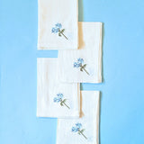 Cushion Cover Escape in Blue Napkin - Set Of 4