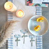 Cushion Cover Escape in Blue Runner