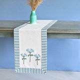 Cushion Cover Escape in Blue Runner