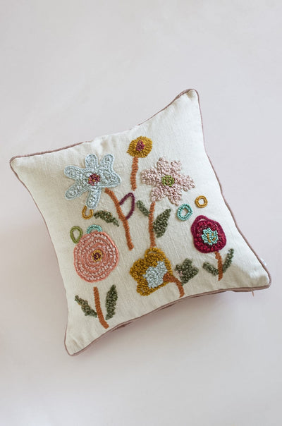 Cushion Cover Jemima Embroidered Cushion Cover