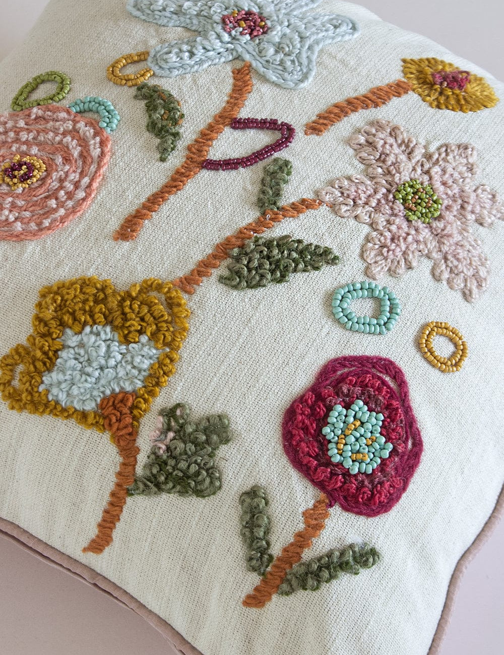 Cushion Cover Jemima Embroidered Cushion Cover