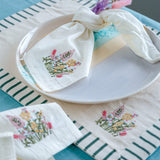 Cushion Cover Let Love Bloom Napkin - Set Of 4