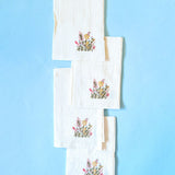 Cushion Cover Let Love Bloom Napkin - Set Of 4