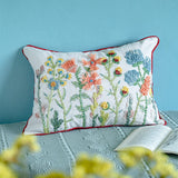  Cushion Cover Yasmeen Embroidered Cushion Cover - Yasmeen Embroidered Cushion Cover - The Wishing Chair 