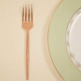 Cutlery Perfect Kitchen Dessert Forks-Rose Gold-Set of 6