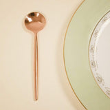 Cutlery Perfect Kitchen Dessert Spoon-Rose Gold- Set of 6
