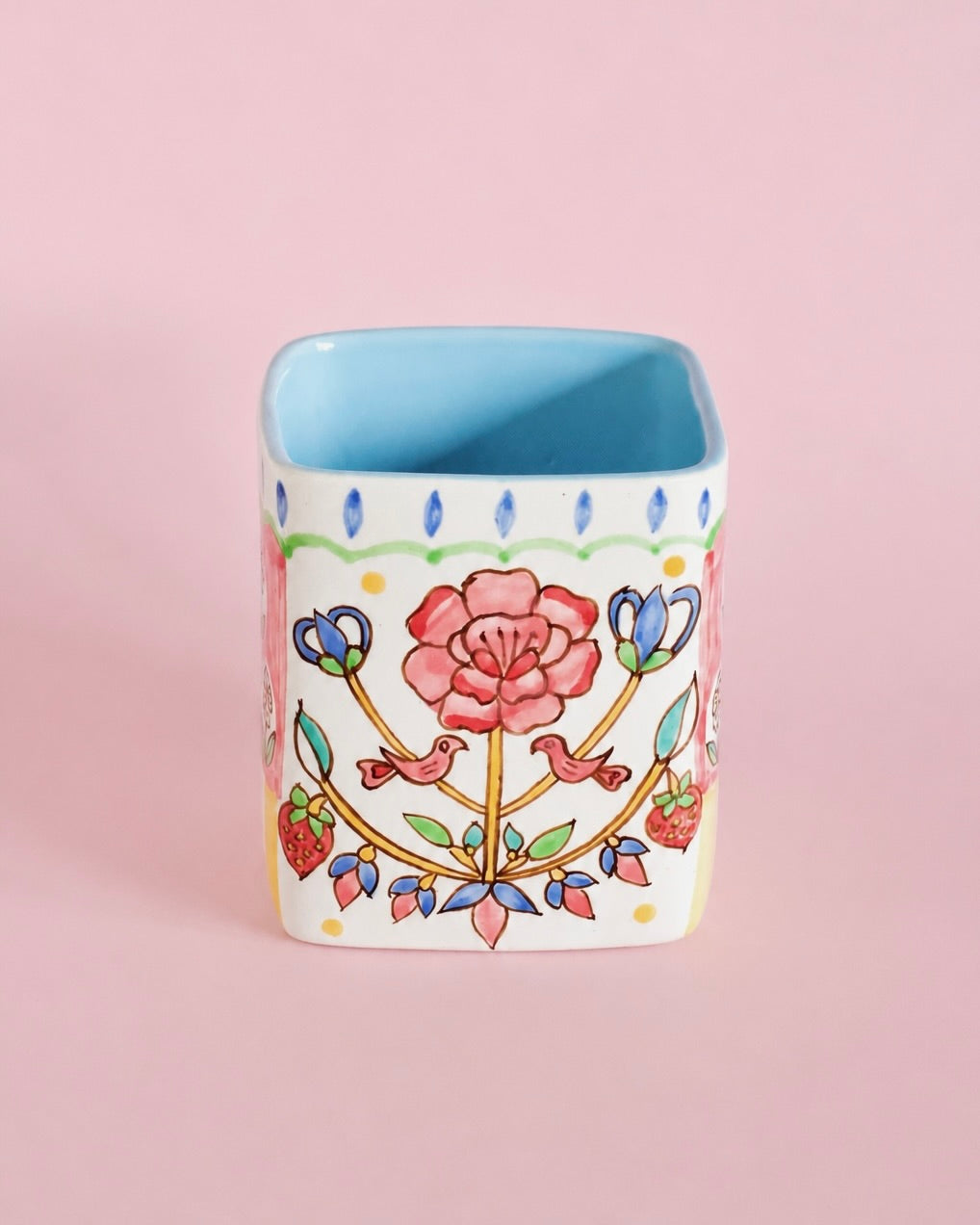 Eden Handpainted Cutlery Holder