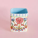 Eden Handpainted Cutlery Holder