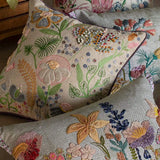 Daisy Embroidered Cushion Cover