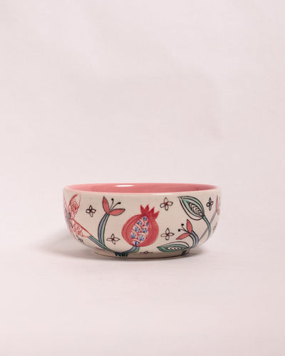 Dance in a Flowerbed Ceramic Bowl - Set of 2