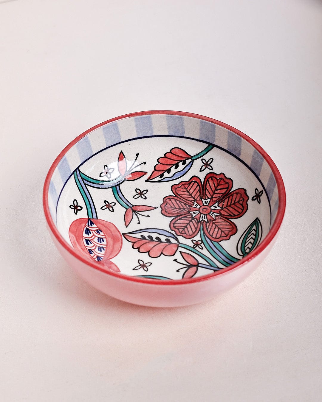 Dance in a Flowerbed Ceramic Pasta Bowl