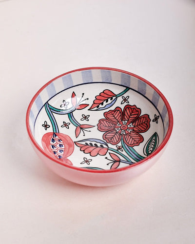 Dance in a Flowerbed Ceramic Pasta Bowl