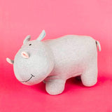 Darling Hippo Knitted Cotton Toy