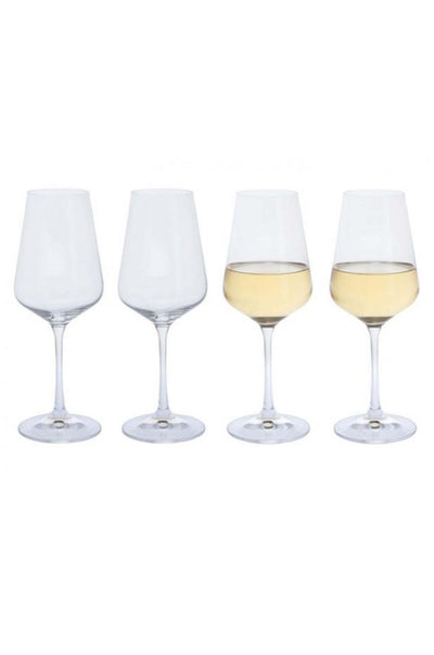 Dartington Crystal Cheers White Wine Glass- Set of 4