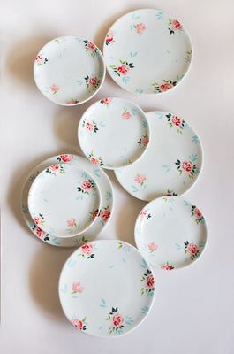 Day Dreams Handpainted Dinner Set of 8