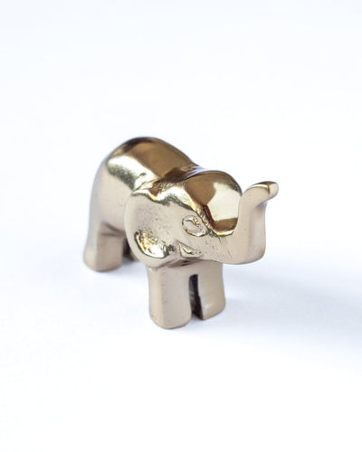 decor Handcasted Metal Elephant