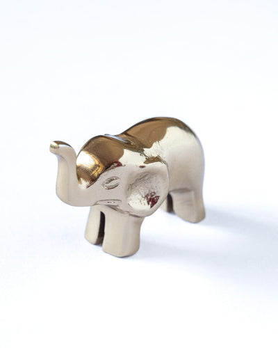 decor Handcasted Metal Elephant