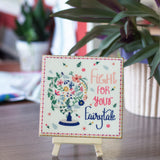 Decorative Accents Fairytale Tile Decor & Stand