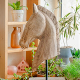 Decorative Accents Hey Bojack Horse Bust Wooden Decorative Accent