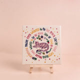 Decorative Accents On the Other Side Tile Decor & Stand