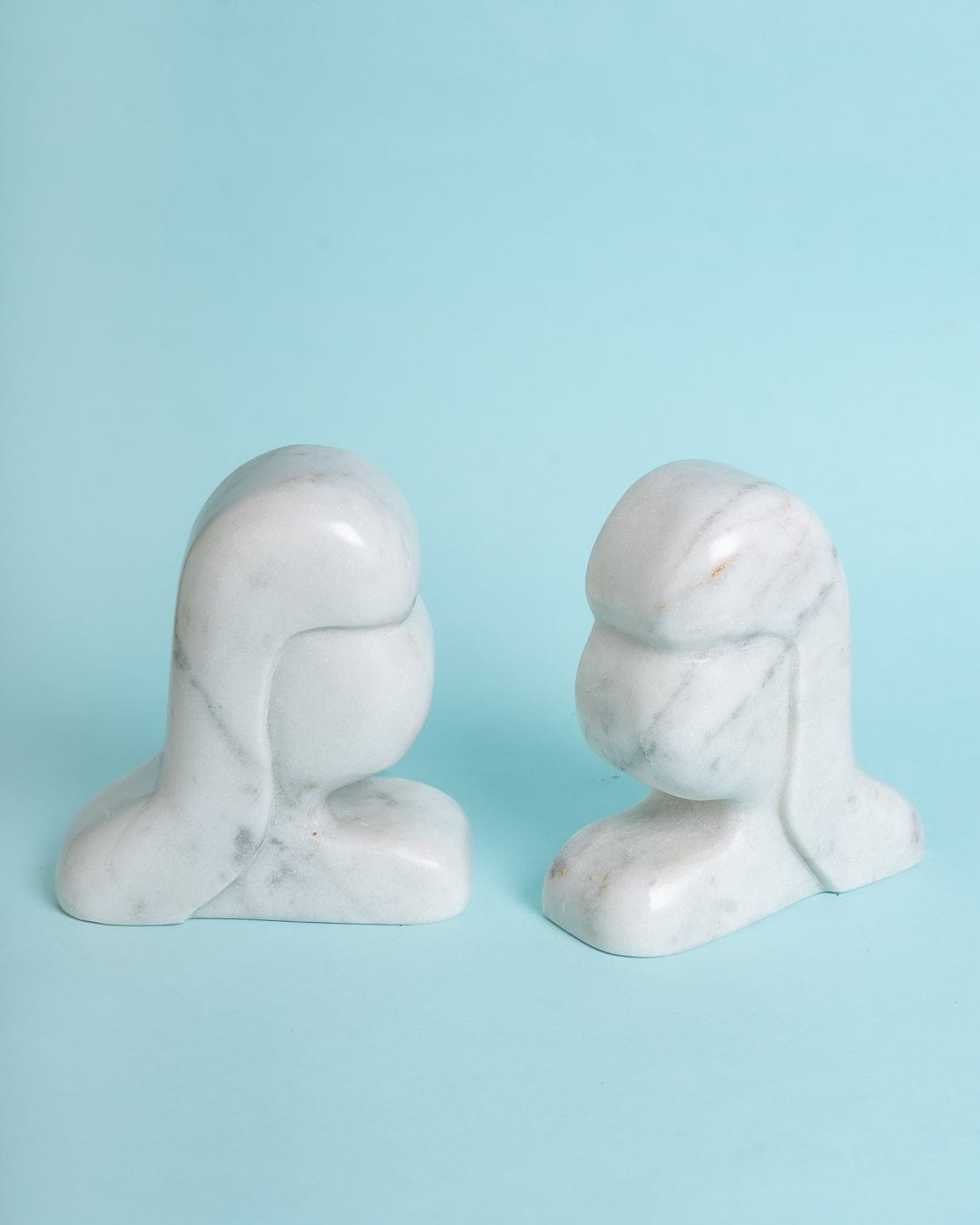 Desk & Stationery Bella Marble Stone Bookends - Set of 2