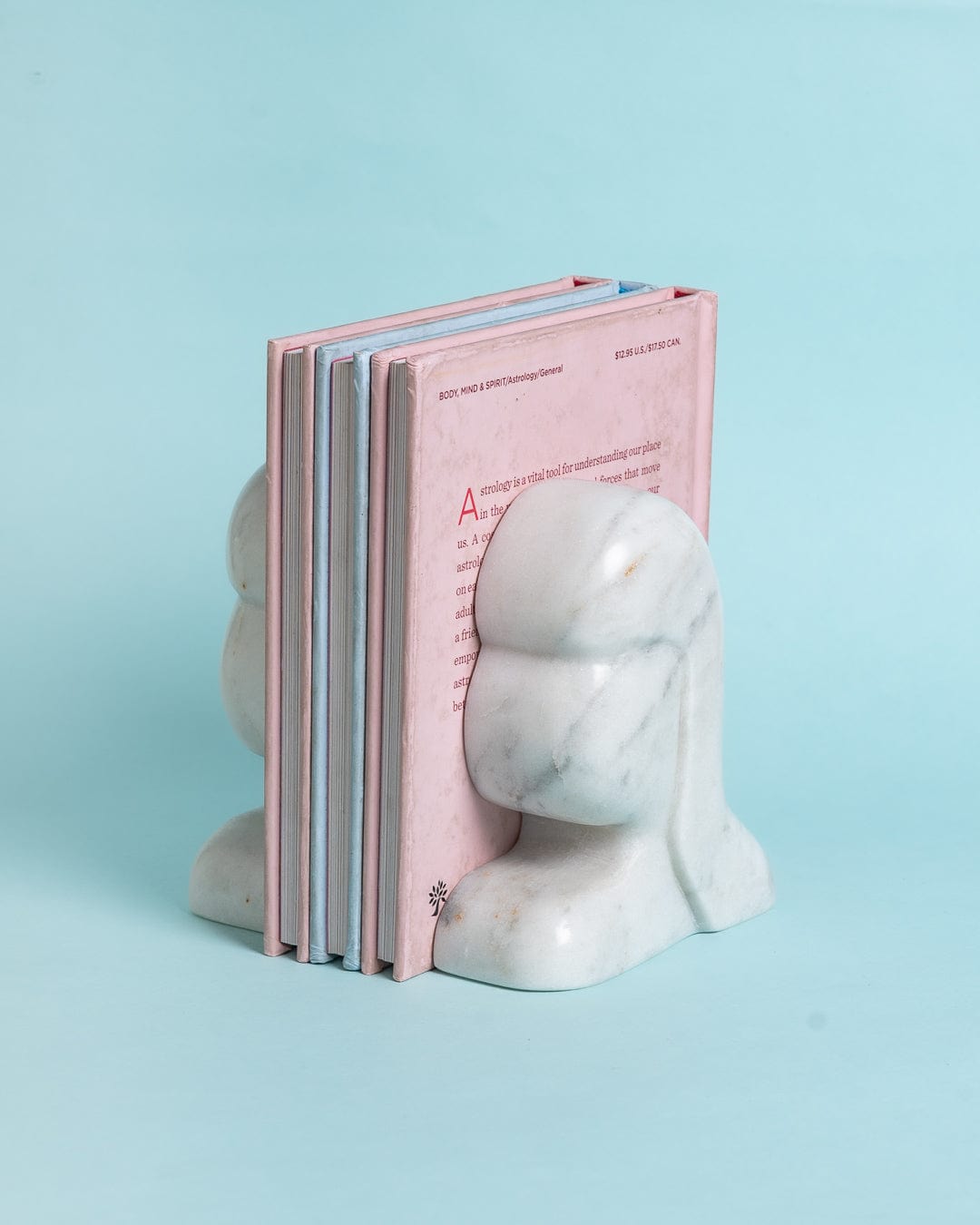 Desk & Stationery Bella Marble Stone Bookends - Set of 2