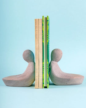 Desk & Stationery Cara Stone Bookends - Set of 2