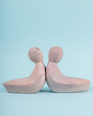 Desk & Stationery Cara Stone Bookends - Set of 2