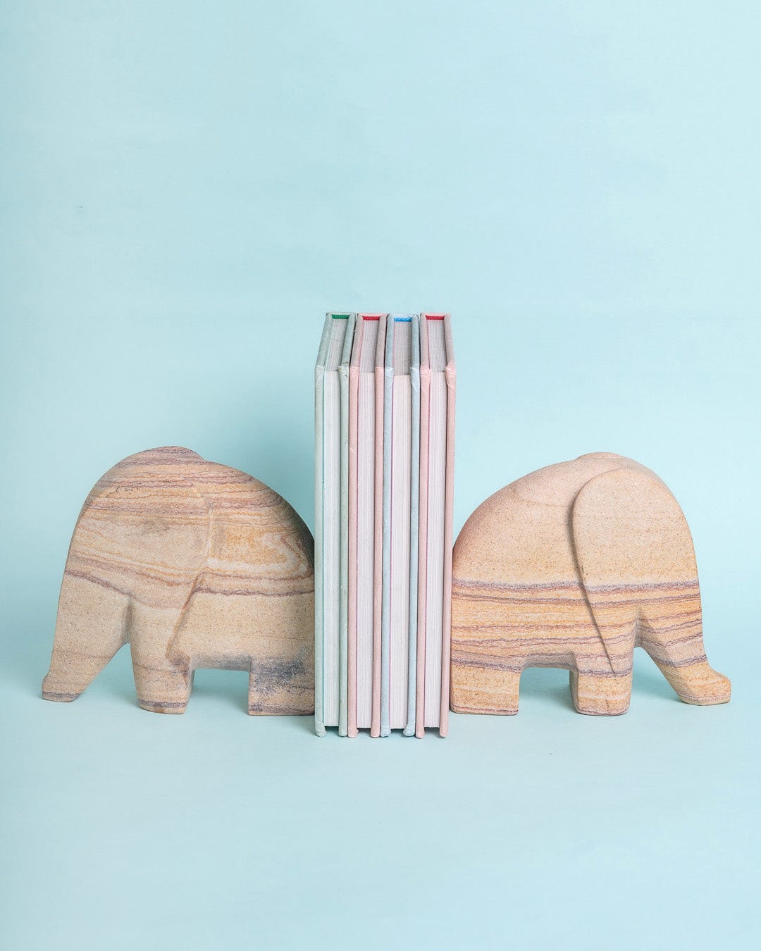 Desk & Stationery Ela Stone Bookends - Set of 2