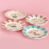 Dessert Time Snack Plates - Set of 4 | The Wishing Chair