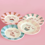 Dessert Time Snack Plates - Set of 4 | The Wishing Chair