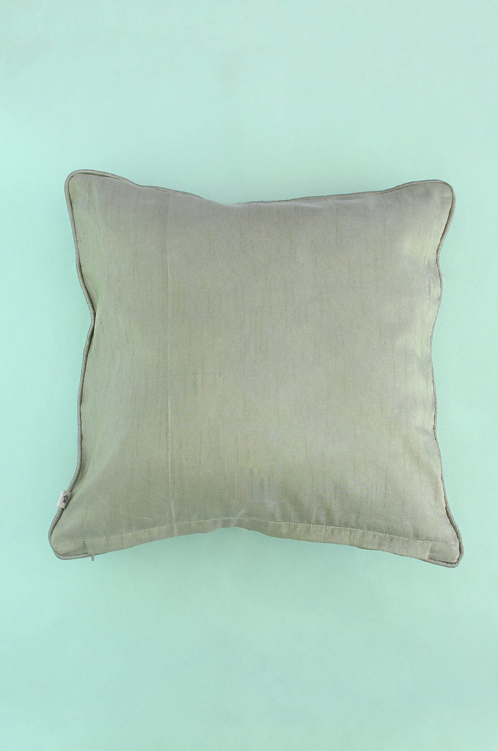 Dew Drops Embroidered Cushion Cover